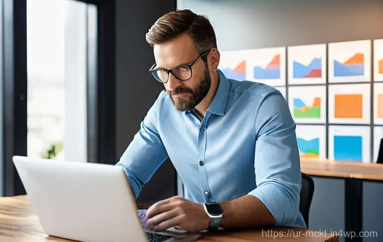 이메일 자동화와 고객 반응 분석 기법 - **Prompt:** A warm and inviting scene inside a local, independent bookstore. A friendly, middle-aged...